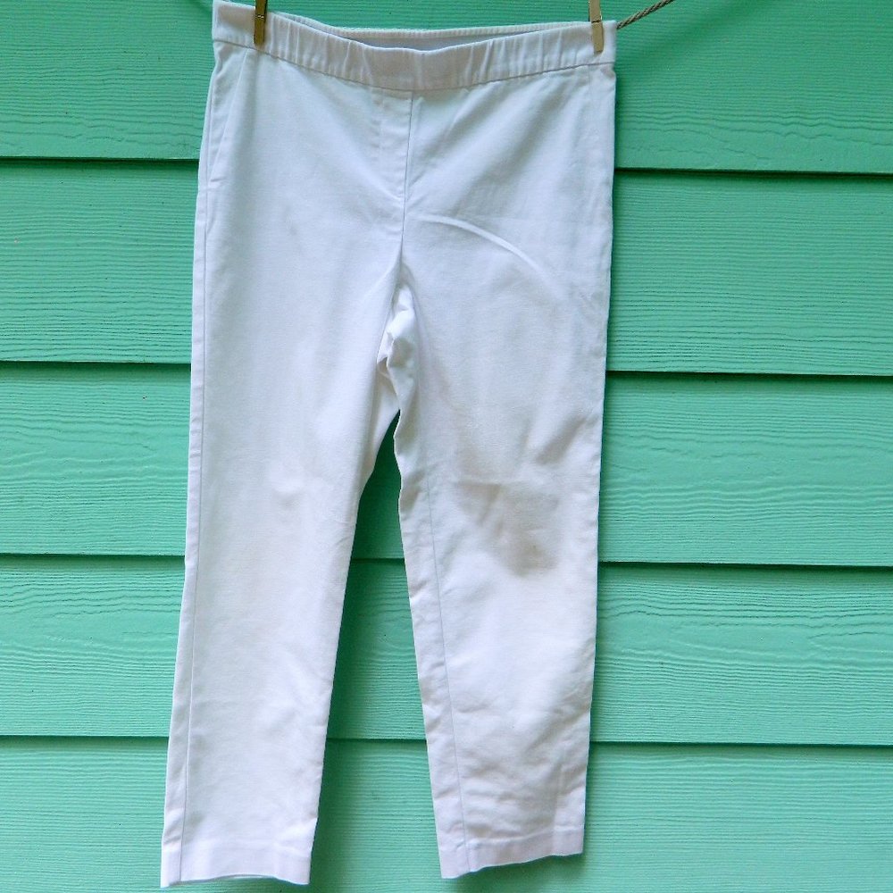 J.Jill Womens Petite white stretch pants